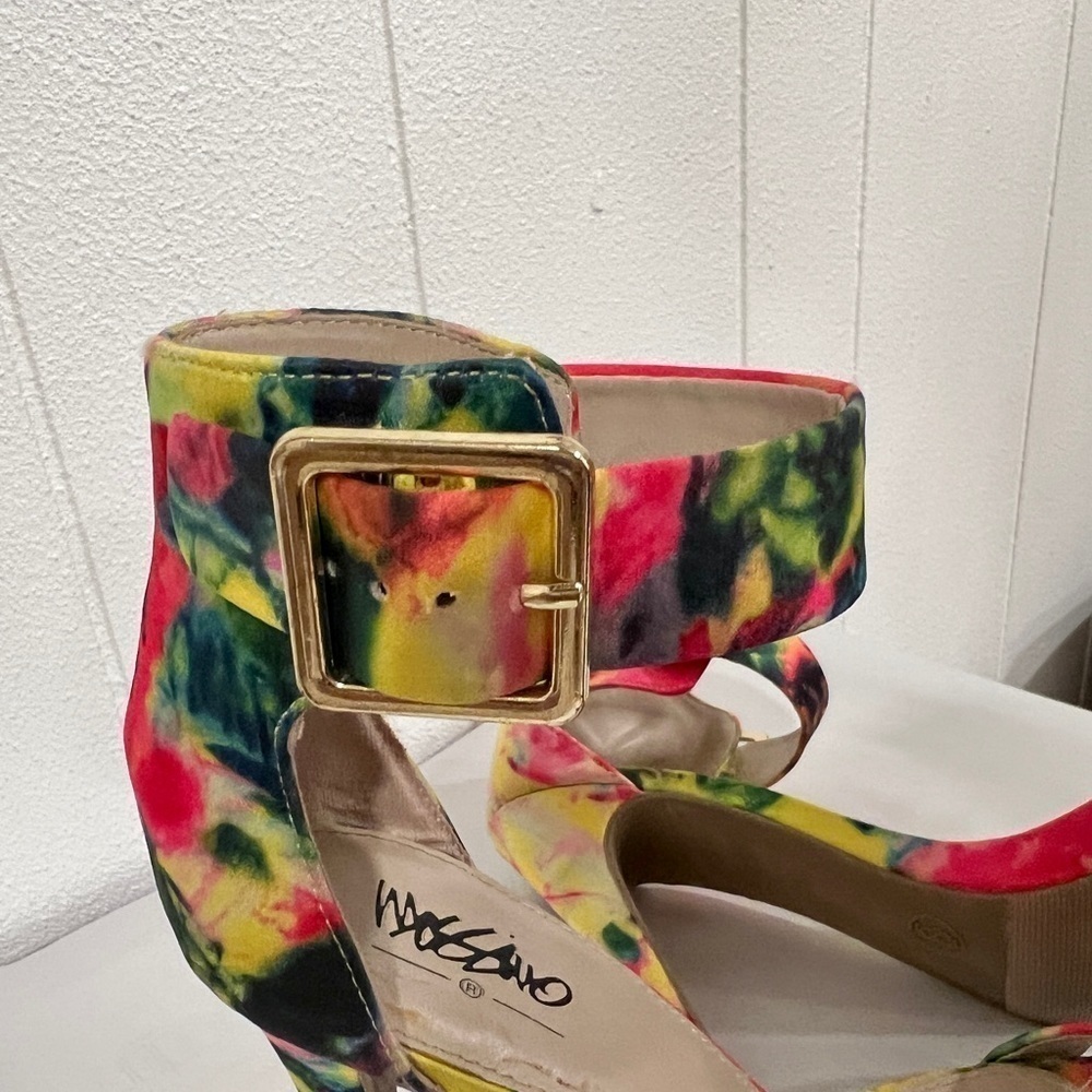 3/$25 SALE🎈Mossimo multicolored ankle strap sandals - Picture 11 of 14